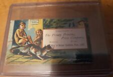 *RARE* Vintage Victorian Anthropomorphic Cat The Prouty Printing Co. Boston,Mass picture