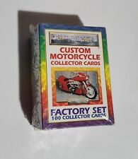 THUNDER CUSTOM MOTORCYCLE COLLECTOR CARDS 1993 FACTORY BASE CARD SET picture