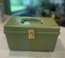 Vintage Wilson Mfg. Wil-hold Plastic Sewing Box Green- B31 picture