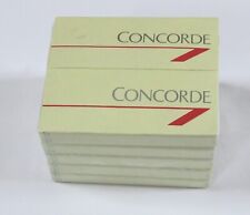 Vintage Collectable Concorde Match Boxes matches x 10 sealed 23x55x6mm picture