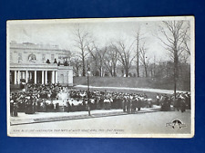 White House Tour Greetings Patriotic Antique Postcard. 1909. Balto & Ohio RR picture