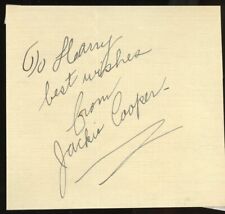 Jackie Cooper d2011 signed autograph auto 3x4 Cut American Child Actor Director picture