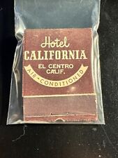MATCHBOOK - HOTEL CALIFORNIA - EL CENTRO, CA - UNSTRUCK BEAUTY picture