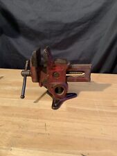Vintage Columbian Gyro Vise No. 73 1/2 Smooth Jaw Vise. picture