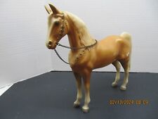 Vintage Breyer Horse Palomino Western Toy w/Chain Reins picture