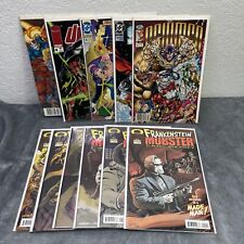 Comic Book Lot Qty 11 Newmen Steel Justice League Frankenstein Mobster Union picture