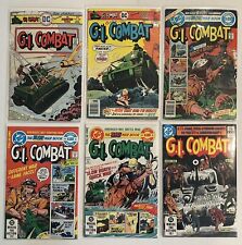 G.I. Combat Lot of 6 DC Comics #s 186, 193, 226, 244 ,245 ,246 low - Mid grade picture