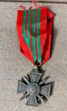 WW2 WWII French France Army Military Croix de Guerre 1939 Medal Award w/ Ribbon picture