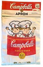 Vintage Campbell's Soup Apron 1997 ONE SIZE Collectible Brand New picture