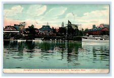 1907 Springfield Canoe Association & Boat Club Springfield MA Posted Postcard picture