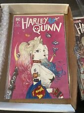 DC Comics 2021 Harley Quinn #1 Team Cover Yoshitaka Amano Card Stock Variant picture