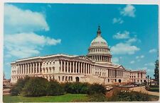 Vtg Washington D.C. Capital Building Postcard Blue Skies District of Columbia picture
