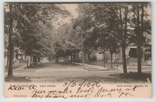 Postcard First Street in Clearfield, PA Raphael Tuck Card No.2247 picture