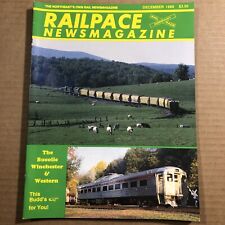 Rail Pace News Magazine 1989 December Railpace Bucolic Winchester & Western Budd picture