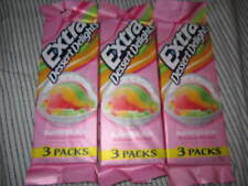 9 Sealed Collector Packs EXTRA Dessert Delights Rainbow Sherbet Gum Discontinued picture