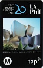 Metro TAP Card Los Angeles Philharmonic 20th Season at Walt Disney Concert Hall picture