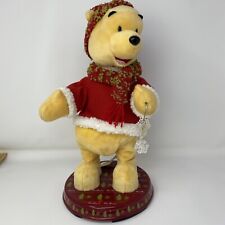 Disney Gemmy 16” Winnie the Pooh Animated Christmas Sings 