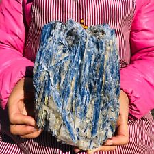 6.24LB Rare Natural Blue Kyanite Crystal Quartz Rough Mineral Specimen Healing picture