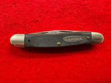 VINTAGE RANGER, PROVIDENCE RI 2 BLADE SERPENTINE POCKET KNIFE (682) picture
