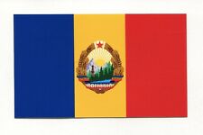 Romania Socialist Republic 1965 - 1989 Flag Sticker 3