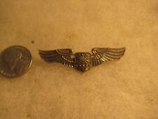 Authentic  WWII U.S. Air Force Pilot Insignia Wings Marked Vanguard picture