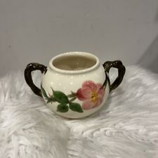 Fransican Desert Rose Sugar Bowl NO LID. Excellent Condition. USA 1979-1984 picture