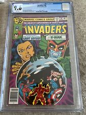 The Invaders #38 3/1979 CGC 9.6 Marvel Comics Bronze Age picture