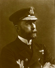 Rear Admiral Sir Charles Madden Royal Navy Officer WWI  Negative Photo Film picture