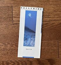 Vintage 1987/1988 Telluride Mountain Ski Resort Brochure picture