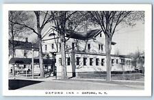 Oxford New York NY Postcard Oxford Inn Building Exterior Roadside c1920s Antique picture