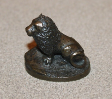 Vintage Bronze Age Lion Handmade in Scotland picture