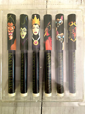 Vintage 90's Disney Villains Ink Pen Set Disney World Florida Orlando Unused picture