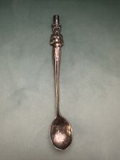 Vintage 1930's W.C. Fields Collectible Pewter Bar Cocktail Spoon picture