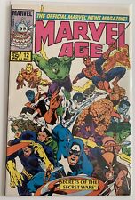 Marvel Age #12 (1984) Marvel Spider-Man Black Costume Art/Predates ASM #252 NM picture