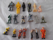 vtg lot 19 Mini Micro Robot Machine Action Figure Anime 1” guns Various Brands picture