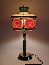 Vintage TEXACO Gas TABLE LAMP 1977 - 75th Anniversary LIGHT, Petroleum picture