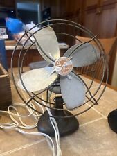Vintage Le John Manufacturing Co Metal Blade Table Top Fan picture