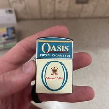 Vintage Continental Oasis Menthol Cigarettes Cigarette Lighter Working Unfired picture