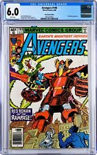 Avengers #198 CGC 6.0 (Jul 1980, Marvel) George Perez, Newsstand, Red Ronin app. picture