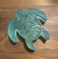 New and Unique, One Of A Kind, Small Sea Turtle Trinket / Paper Weight Art Piece picture