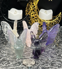 Natural Multi- Materials t Crystals carved Fairies L@@K  & Gift picture