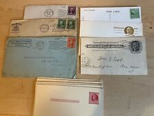  Letters with US Stamps 1904,1910,1933 postcard 1901 picture