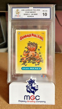 1985 - Garbage Pail Kids - Itchy Mickey - Gem Mint - Graded 10 - PSA Pop of 3 picture