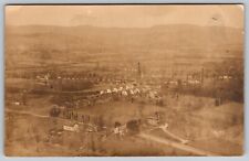 Arial view Houses Surrounding a Factory Antique Postcard RPPC c. 1907-1917 RPPC picture