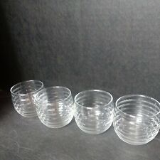 4 LIBBEY CLEAR VOTIVE CUP CANDLE HOLDER picture