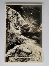 Postcard RPPC Walk & Steps Below Cliffs Old Man's Cave Hocking Co. Ohio picture