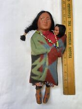 Skookum Doll, mother & Child 1930s great condition 11” H  $95  picture