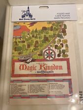 2021 Disney World 50th Anniversary Vault Series Vintage Magic Kingdom Folded Map picture