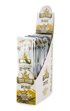 25 Pack True Hemp🔥 FLAV-R-LESS 🍧50 High Quality Organic Hemp Rolling Papers picture