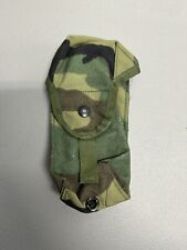USGI Early Gen Molle M81 Woodland Double Mag Pouch VGC  picture